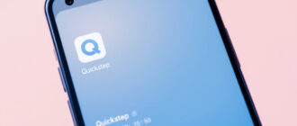 Экран Android с информацией о системном приложении Quickstep.